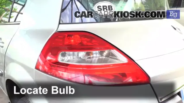 2003 Renault Megane Authentique 1.5L 4 Cyl. Turbo Diesel Luces Luz de giro trasera (reemplazar foco)